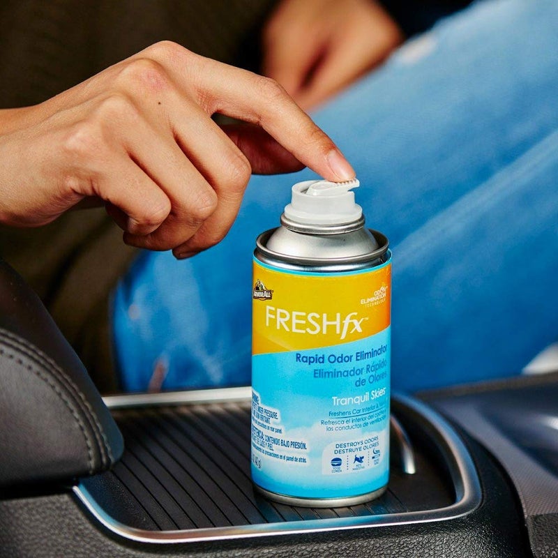 Armor All Fresh FX Smoke X Car Odor Eliminator Spray, Car Air Freshener Spray (New Car) - Image 2